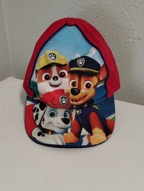 Nickelodeon Red and White Kids Cap with Paw Patch